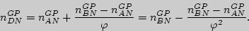 \begin{displaymath}
n_{DN}^{GP} = n_{AN}^{GP} + \frac{n_{BN}^{GP} - n_{AN}^{GP} ...
...=
n_{BN}^{GP} - \frac{n_{BN}^{GP} - n_{AN}^{GP} }{\varphi ^2}.
\end{displaymath}